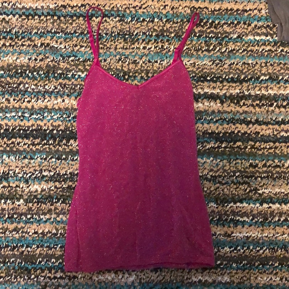 Sparkly tank top